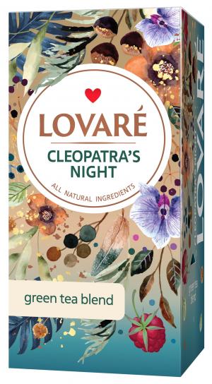 Чай зеленый LOVARE Cleopatra’s night 1.5г х 24шт lv.71116