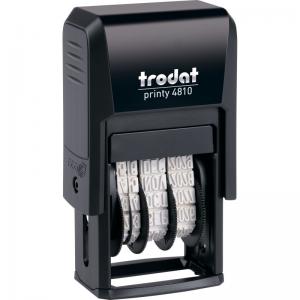 Датер міні 3,8 мм пластмасовий Trodat Printy 4810 P4.0 NEW