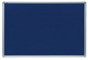 Доска текстильная синяя в алюминиевой рамке ALU 23 2х3 TTA1218 120x180 см