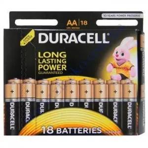Батарейки AA алкалиновые 1.5V LR6 18шт DURAСELL Basic Бельгия 0157257