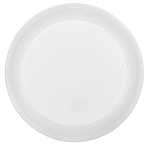 Тарелка одноразовая d-205 мм белая 5.5-6.0 г 100 шт. BuroClean 1080110