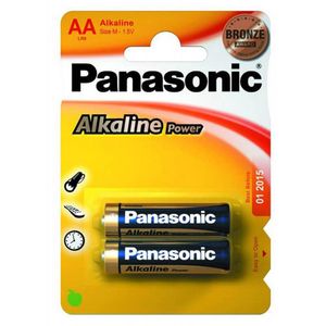 Элемент питания (батарейки) Panasonic ALKALINE POWER LR6 AA