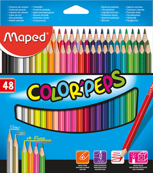 Карандаши цветные COLOR PEPS Classic 48 цветов Maped MP.832048