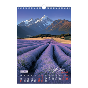 Календар настінний 2026 А3 1 пружина Buromax Seasons landscape BM.210603