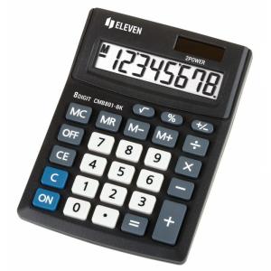 Калькулятор настольный 8-разрядный черный Eleven CMB-801 BK