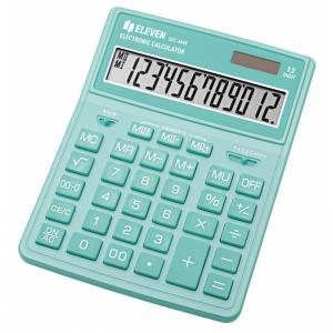 Калькулятор бухгалтерский настольный 12-разрядный бирюзовый Eleven SDC-444 XRGNE