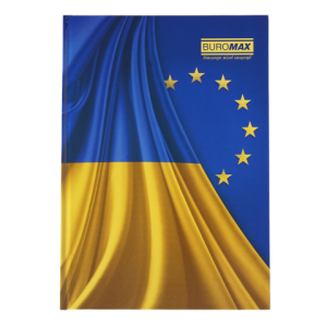 Книга канцелярская Buromax UKRAINE А4 96 л клетка офсет твердая лам обложка ассорти BM.2400-38i