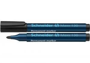 Маркер перманентный SCHNEIDER MAXX 130 S113001 черный 2-3 мм
