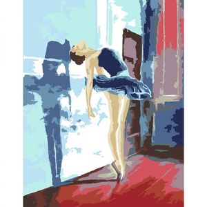 Набір, техніка акриловий живопис за номерами Балерина ROSA N0001395