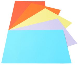 Набор цветной бумаги А4 80г/м2 IQ A4.80.IQ.RB02.250 интенсив - Фото 1