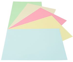 Набор цветной бумаги А4 80г/м2 IQ A4.80.IQ.RB01.250 пастель