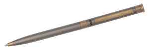 Набір ручок перо+кулькова в пробковому футлярі L сталь Regal R68007.L.BF - Фото 1
