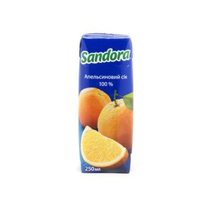 Нектар Sandora апельсиновый т/п 0,25л 10576014