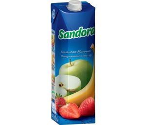 Нектар Sandora бананово-яблочно-клубничный 0,95л 10719478