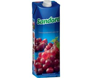 Нектар Sandora красный виноград 0,95л 10719485