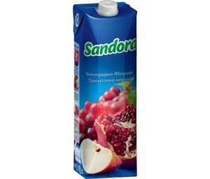 Нектар Sandora виноградно-яблочно-гранатовый 0,95л 10719481