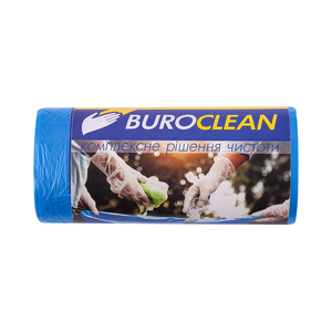 Пакети для сміття EuroStandart сині, 35 л, 50 шт, BuroClean, 10200017