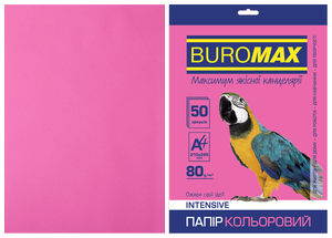 Бумага цветная А4, 80г/м2, INTENSIVE, 50л, BUROMAX BM.2721350 - Фото 5