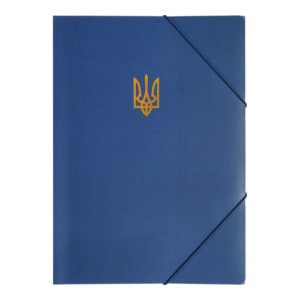 Папка Buromax А4 на гумках UKRAINE CITY BM.3972-02