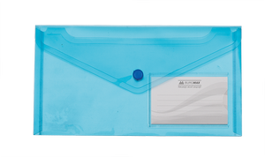 Папка-конверт на кнопке DL (240x130мм) TRAVEL Buromax BM.3938