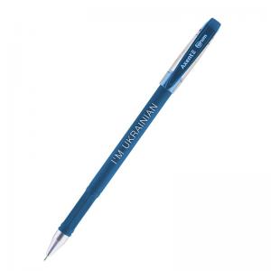Ручка гелевая Forum I'm ukrainian 0.5 мм синяя AXENT AG1006-01-02-A