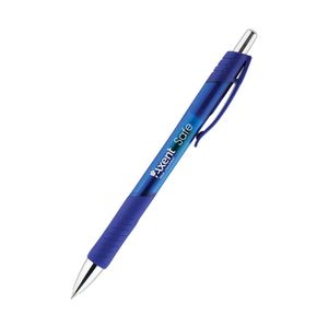 Ручка гелевая автоматическая 0.5 мм Safe Axent AG1074-02-A синяя