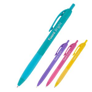 Ручка шариковая автоматическая 0.7 мм Bright Axent AB1079-A синяя