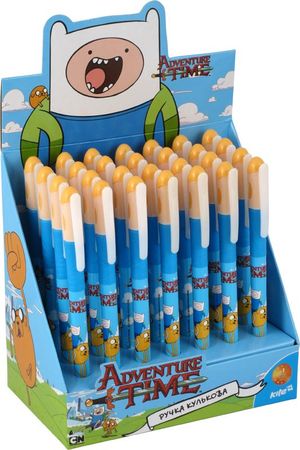 Ручка шариковая синяя Kite Adventure Time AT15-033K - Фото 1