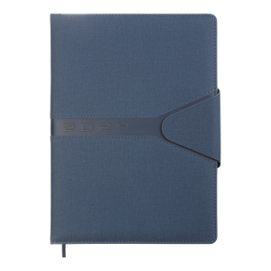 Ежедневник датированный 2024 NAVIGATOR A4 синий Buromax BM.2746-02