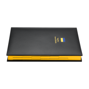 Щоденник недатований Buromax BRAVE A5 чорний штучна шкіра 336 стор. BM.20690-01