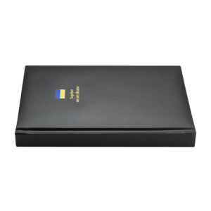 Щоденник недатований Buromax BRAVE A5 чорний штучна шкіра 336 стор. BM.20690-01