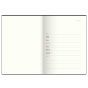 Ежедневник недатированный TOUCH ME A5 искусственная кожа 336 стр BM.20280-04