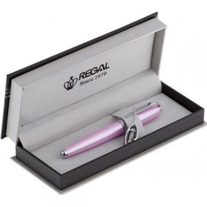 Шариковая ручка в подарочном футляре Р розовый R2456210.P.B Regal