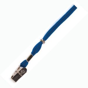 Шнурок для бейджа синій Optima O45651