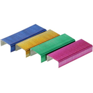 Скоби Buromax №10 кольорові BM.4421