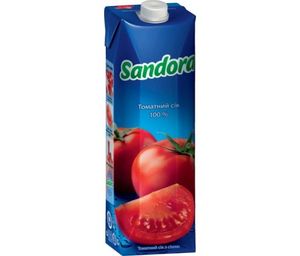 Сік Sandora томатний з сіллю 0,95 л 10719493