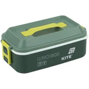 Ланчбокс для їжі Kite 1000 мл K25-1183 зеленый — купити в Office-Mix | Фото 10 Ланчбокс для їжі Kite 1000 мл K25-1183, Дитячий посуд - фото 10