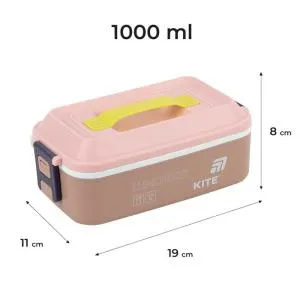 Ланчбокс для їжі Kite 1000 мл K25-1183 — купити в Office-Mix | Фото 14 Ланчбокс для їжі Kite 1000 мл K25-1183, Дитячий посуд - фото 14