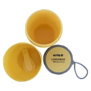 Ланчбокс круглий для їжі Kite 450 мл K23-187 — купити в Office-Mix | Фото 2 Ланчбокс круглий для їжі Kite 450 мл K23-187, Дитячий посуд - фото 2