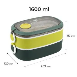 Ланчбокс подвійний з наповненням Kite 1600 мл K25-1181 — купити в Office-Mix | Фото 15 Ланчбокс подвійний з наповненням Kite 1600 мл K25-1181, Дитячий посуд - фото 15