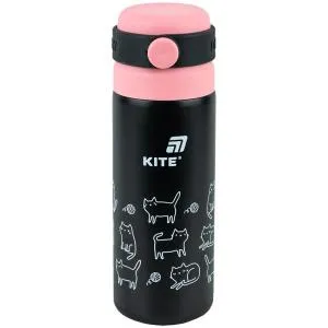 Термос дитячий Kite 500 мл K25-1222 черный — купити в Office-Mix | Фото 4 Термос дитячий Kite 500 мл K25-1222, Термоси - фото 4