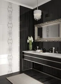 Плитка Intercerama Capriccio стена серая темная (2360156072) изображение 1