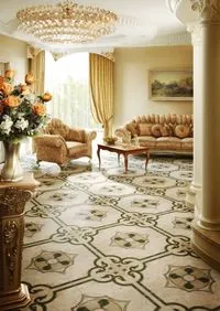 Плитка Intercerama Castello пол зеленый (17012) изображение 1