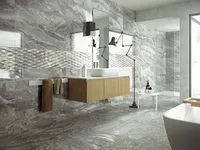 Декор AZTECA NEBULA DECOR NINFA R90 SILVER 30x90 (декор) P74 изображение 1