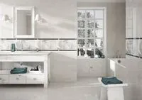 Фриз Opoczno Effecta Glass Silver 2x60 зображення 1