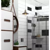 Плитка Intercerama PERGAMO стіна чорна (1540123082) зображення 1