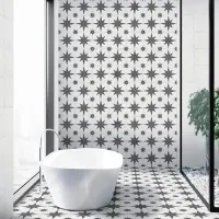 Плитка CERAMICA DESEO HIDRAULICOS STAR GREY 45x45 изображение 1