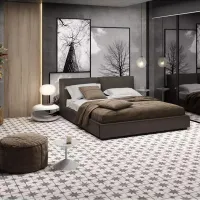 Плитка CERAMICA DESEO HIDRAULICOS STAR GREY 45x45 изображение 2