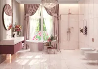 Плитка CERAMICA DESEO Optex RAOUL ONYX LIGHT PINK POL 120x60 изображение 6