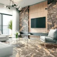 Плитка Inter Gres Ardesia темно-коричневий 60x120 1206034032 зображення 1